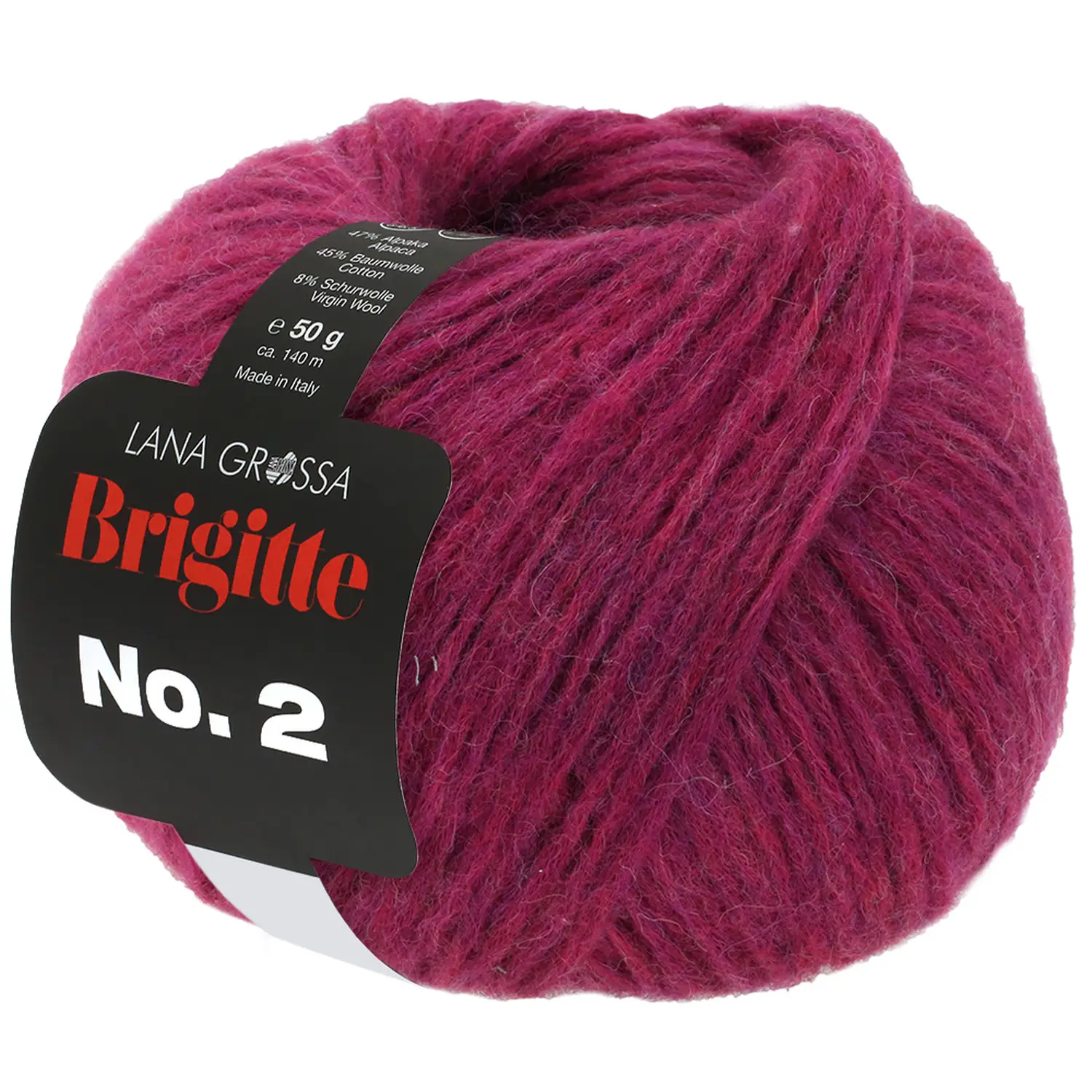 BRIGITTE No. 2 - 038 fuchsia - Lana Grossa