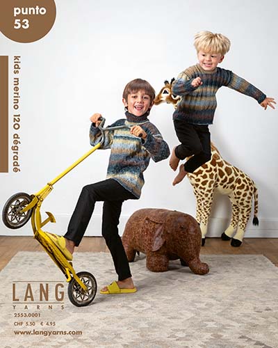Punto 55 "KIDS MERINO 120 DÉGRADÉ" - Lang Yarns