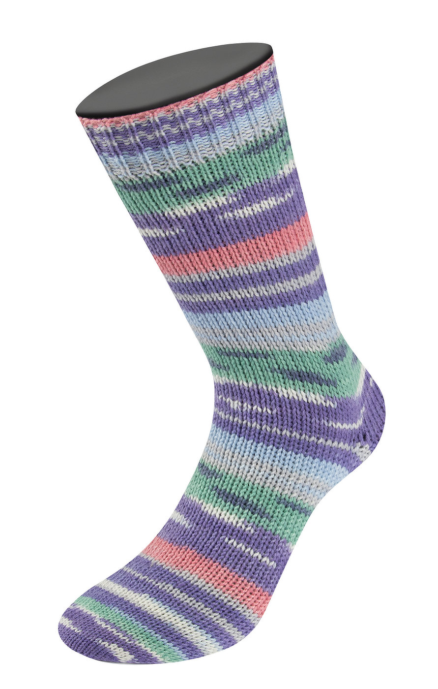 3585 Erika/Hellgrau/Blauviolett/Hellblau/Jade/Dunkelgrau/Weiß