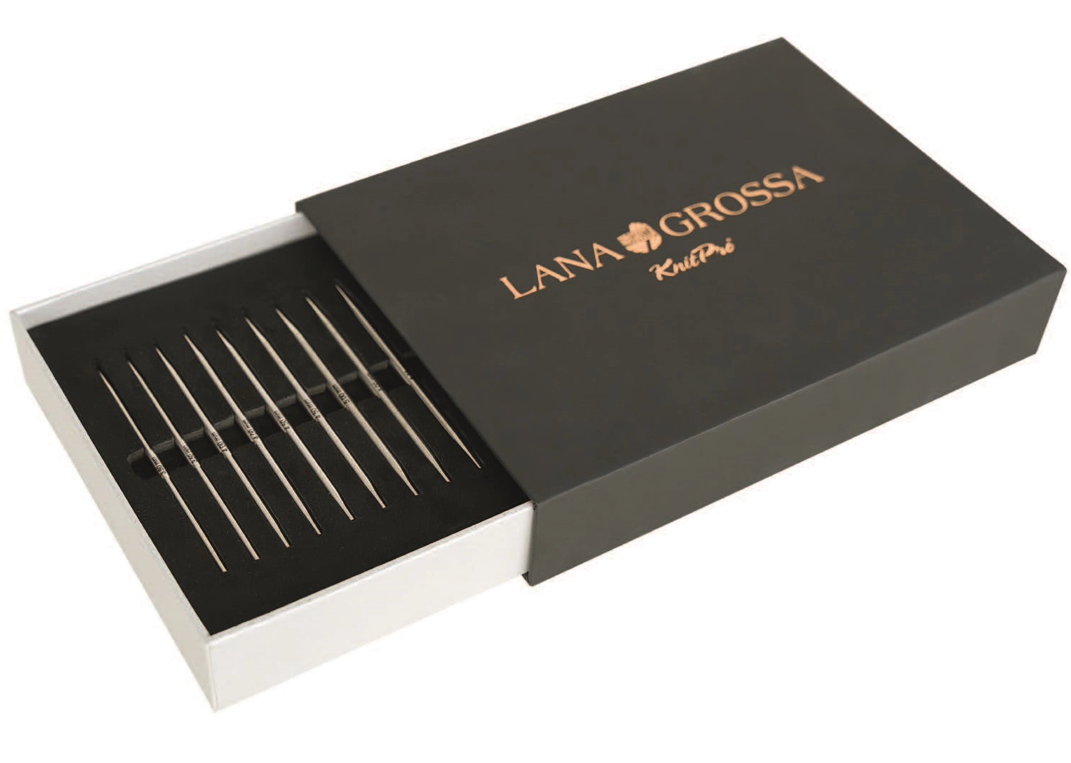 Needlepoint Set Stainless Steel - Lana Grossa