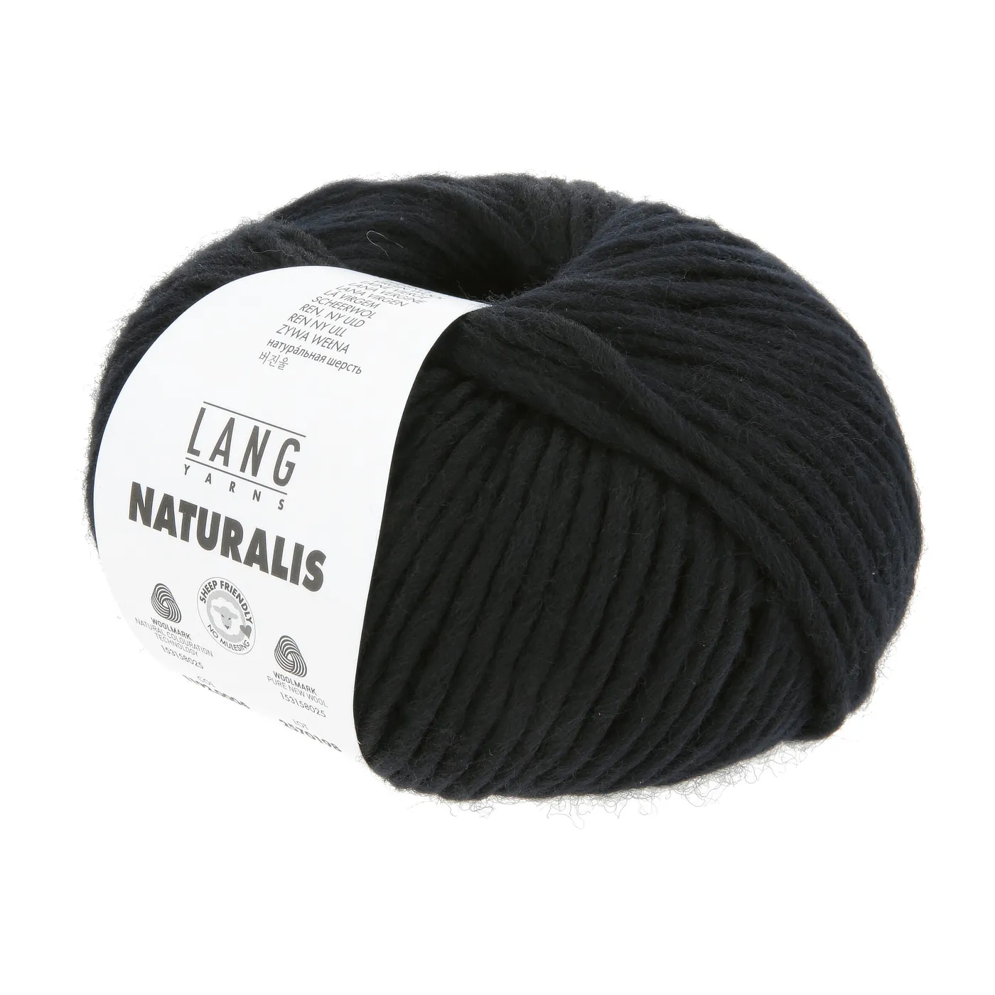NATURALIS - 0004 Black - Lang Yarns