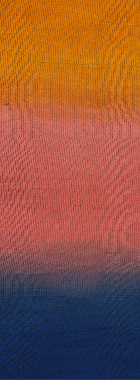 007 Orange/Nelkenrosa/Dunkelblau