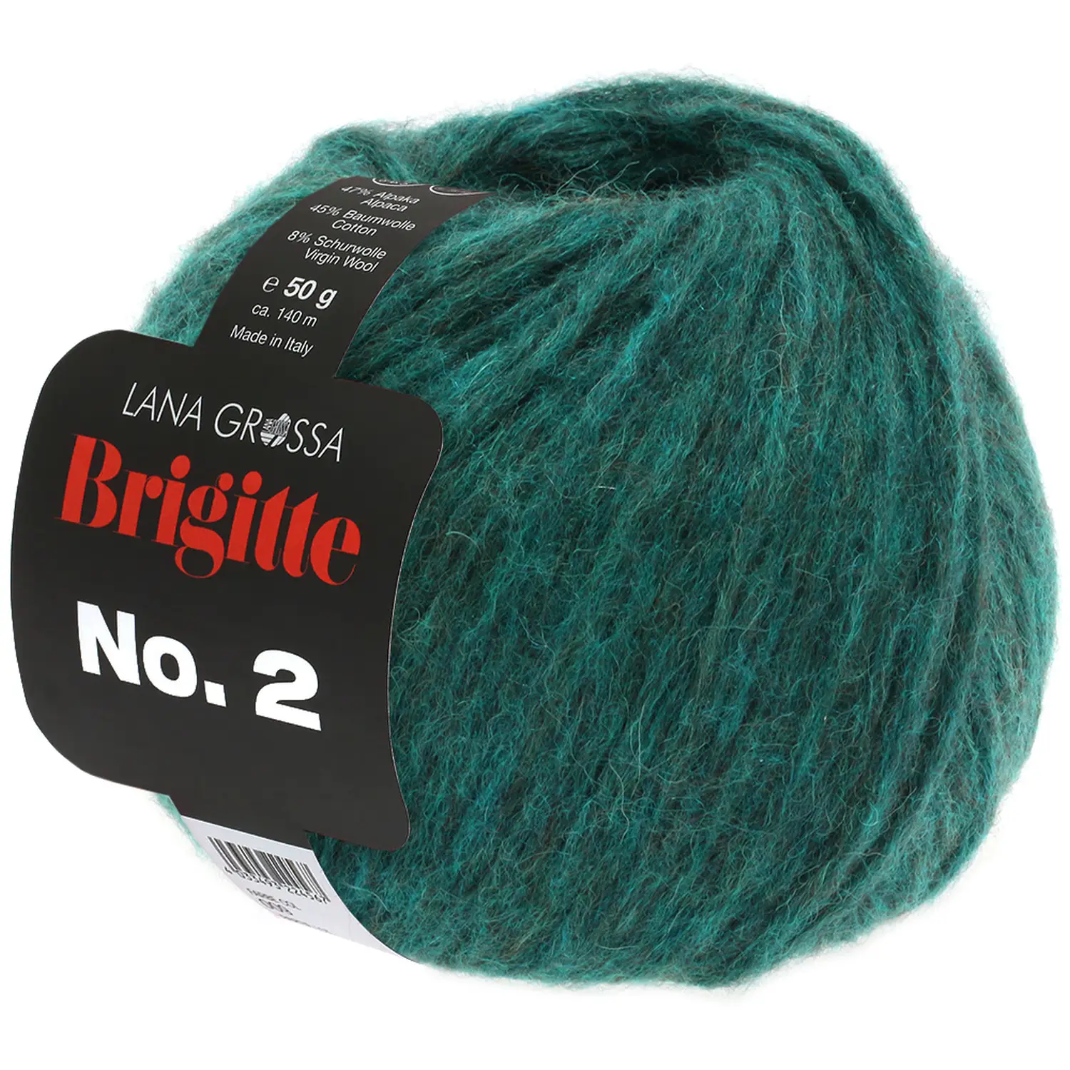 BRIGITTE No. 2 - 028 dunkelgrün - Lana Grossa