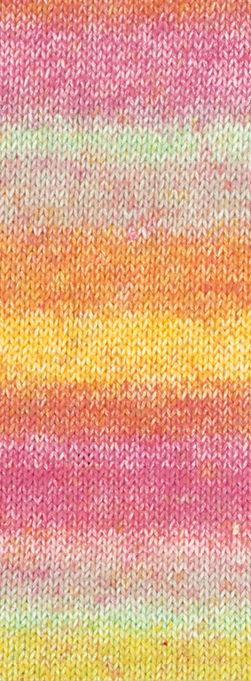 2033 Grün-/Hellgelb/Orange/Pink/Pastelltürkis/Mandarin/Mint