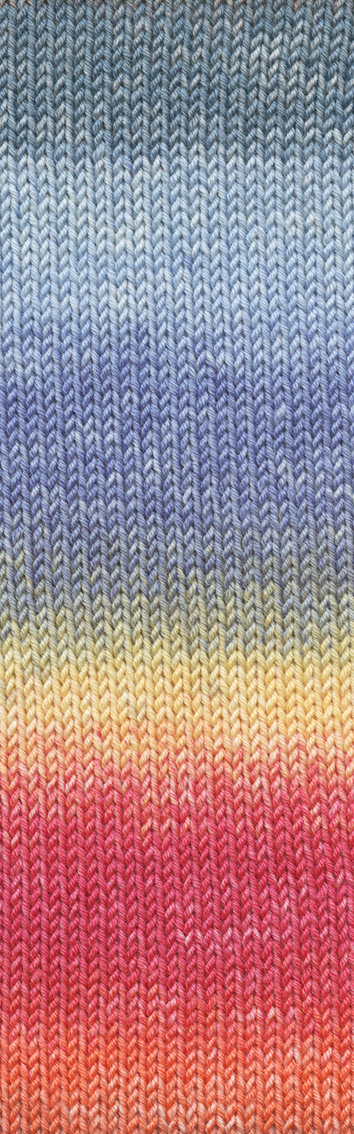 MERINO 150 Dégradé - 0010 light blue/yellow/orange - Lang Yarns