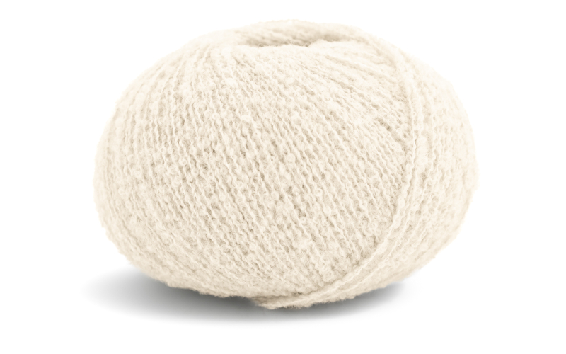TORINO Bouclé - 00 Wool White - Lamana