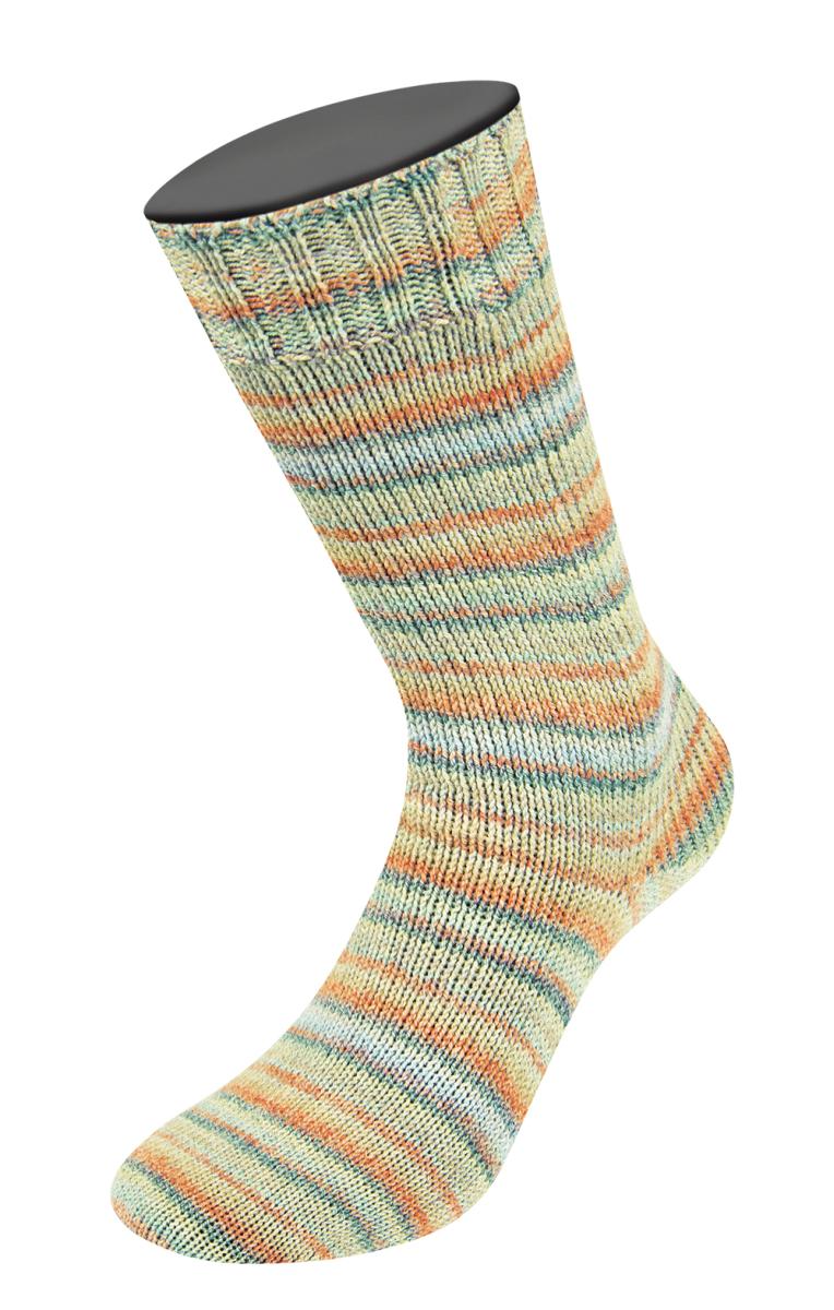 6417 Terrakotta/Vanille/Orange/Hellgrau/Blasslila/Rosa/Zartgrün
