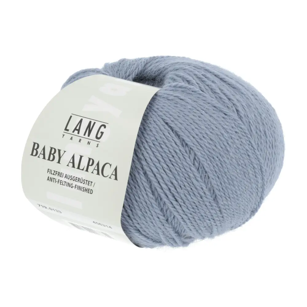 BABY ALPACA - 0133 jeans hell - Lang Yarns