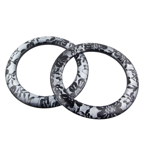 Bag fastening Circular - 76 grey/black - Union Knopf