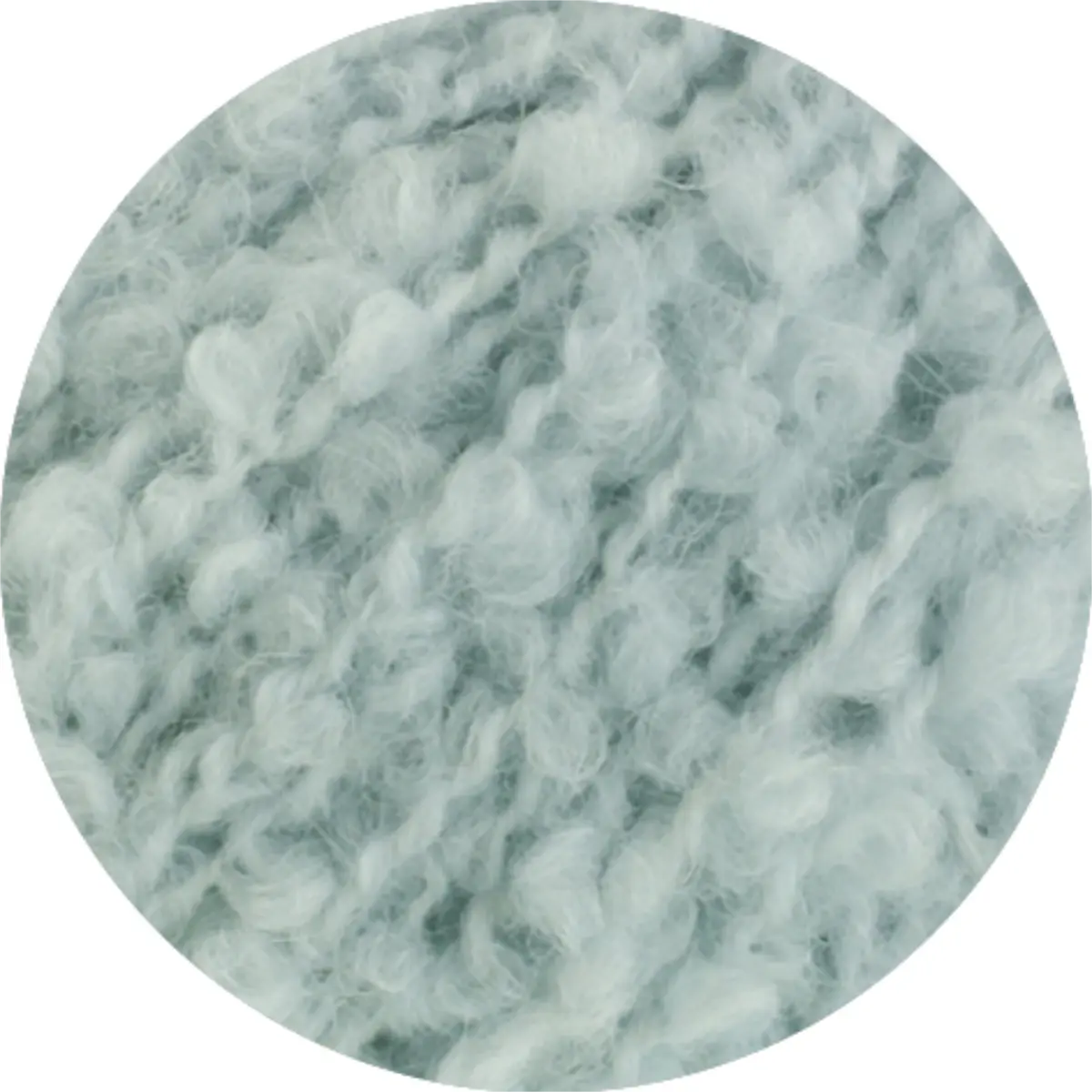 Lana Grossa Orsetto Farbe 1 Weißblau Lana Grossa Orsetto aus 60% Schurwolle (Merino), 40% Alpaka (superfein) in Farbe 001 Weißblau