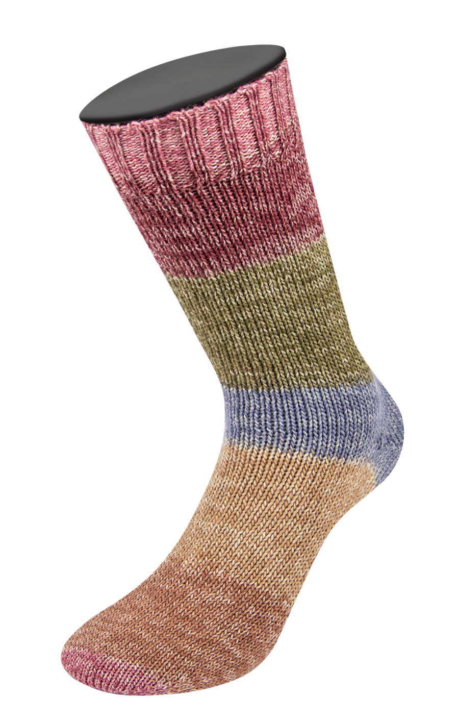 4018 camel/violett/oliv/dunkelrot/pink