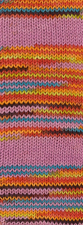 7035 Fliederrosa/Tonrot/Orange/Limette/Türkis/Mokka