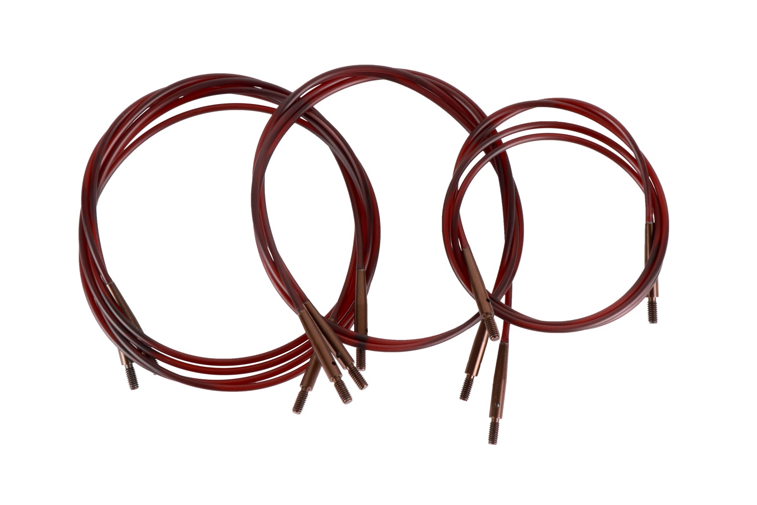Austauschbare Seile in braun - KnitPro