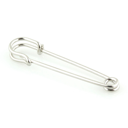 Kiltnadel 70mm - Silber - Union Knopf