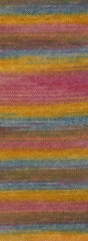106 Umbra/Beere/Ockergelb/Altrosa/Pink/Fuchsia/Rauchblau