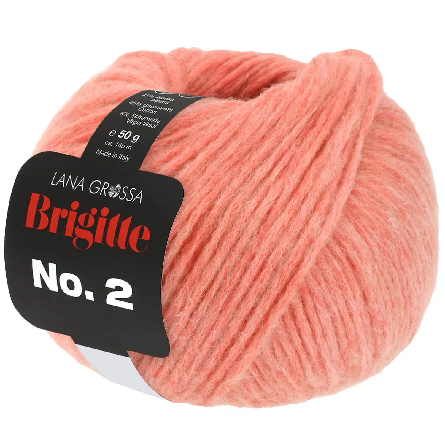 BRIGITTE No. 2 - 046 lachs - Lana Grossa
