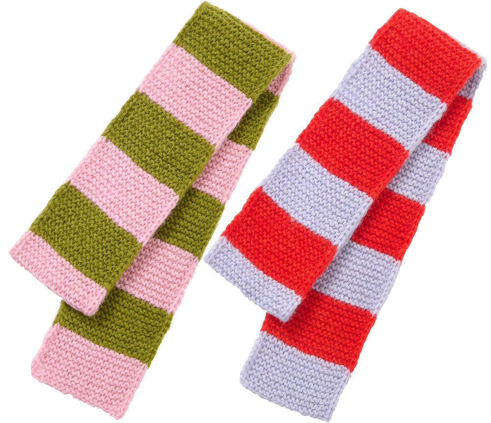 DIY Yarn Set SCARF WITH STRIPES - Brigitte