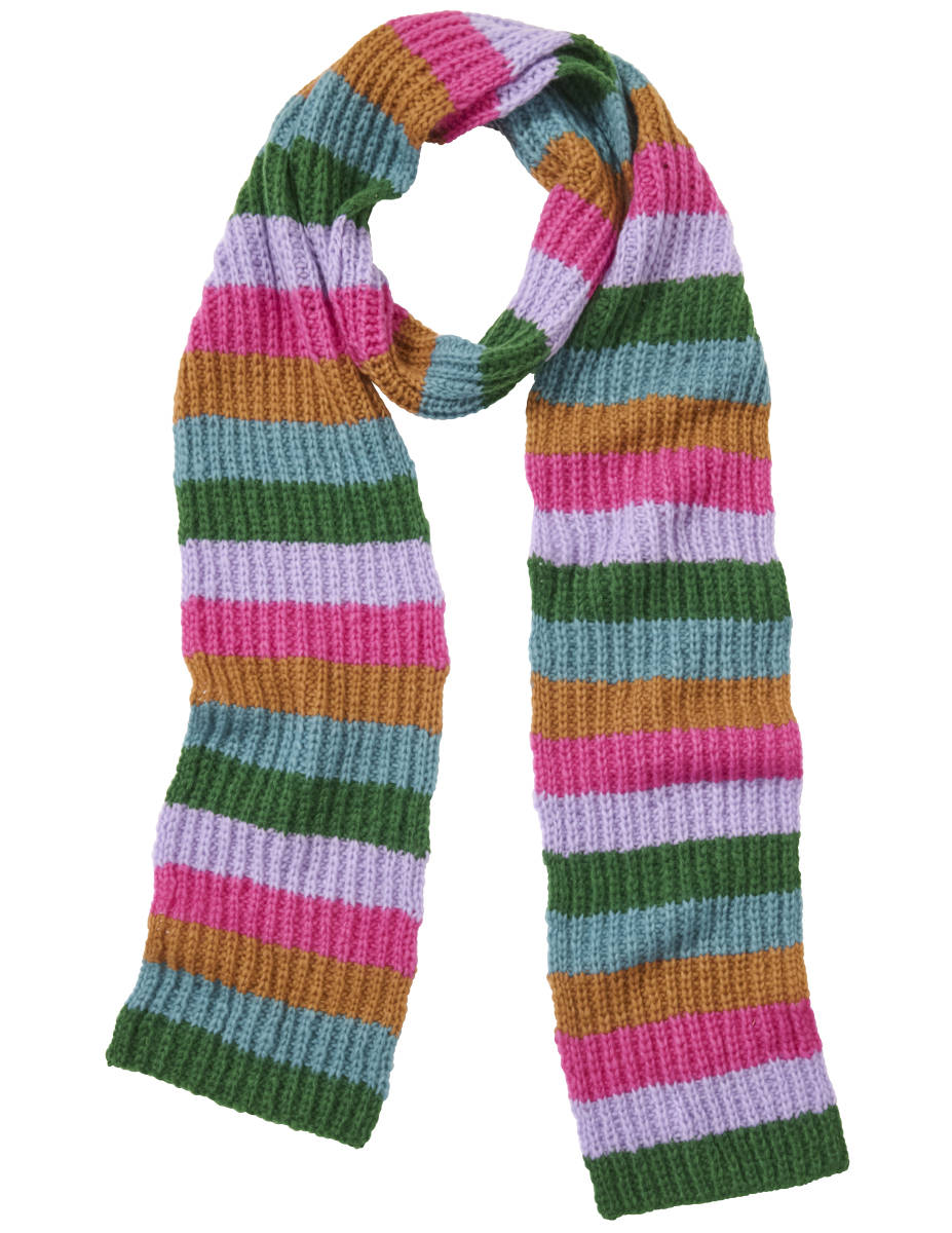 DIY-Wollpaket STREIFENPATENTSCHAL - Brigitte aus Wooladdicts by Lang Yarns Promise, Bekleidung, Halstuch, Gestohlen