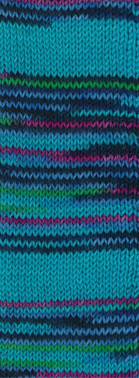 7034 Türkis/Anthrazit/Grün/Blau/Schwarz/Rotviolett