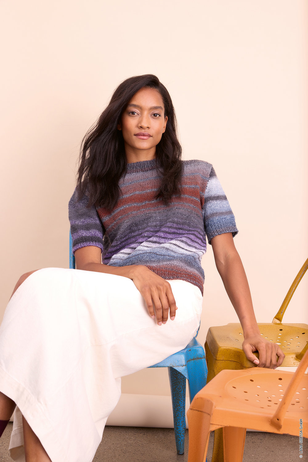 DIY Wollpaket KURZARM-PULLOVER - Gomitolo No. 18