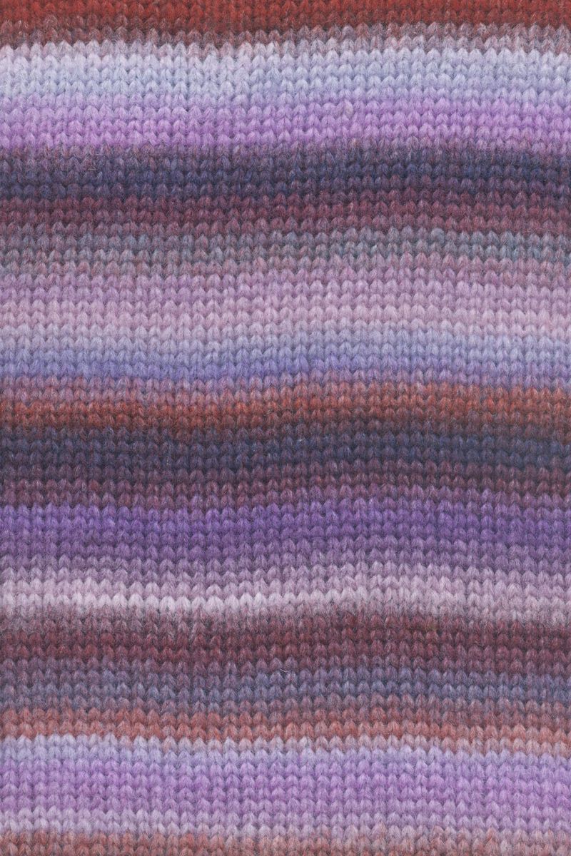 0018 Flieder/Petrol/Pink
