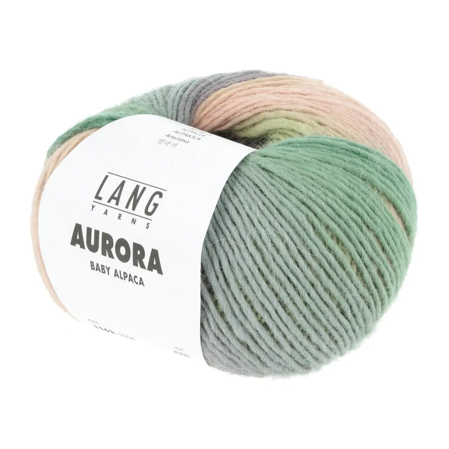 AURORA - 0004 Lime/Grün/Violett/Türkis - Lang Yarns