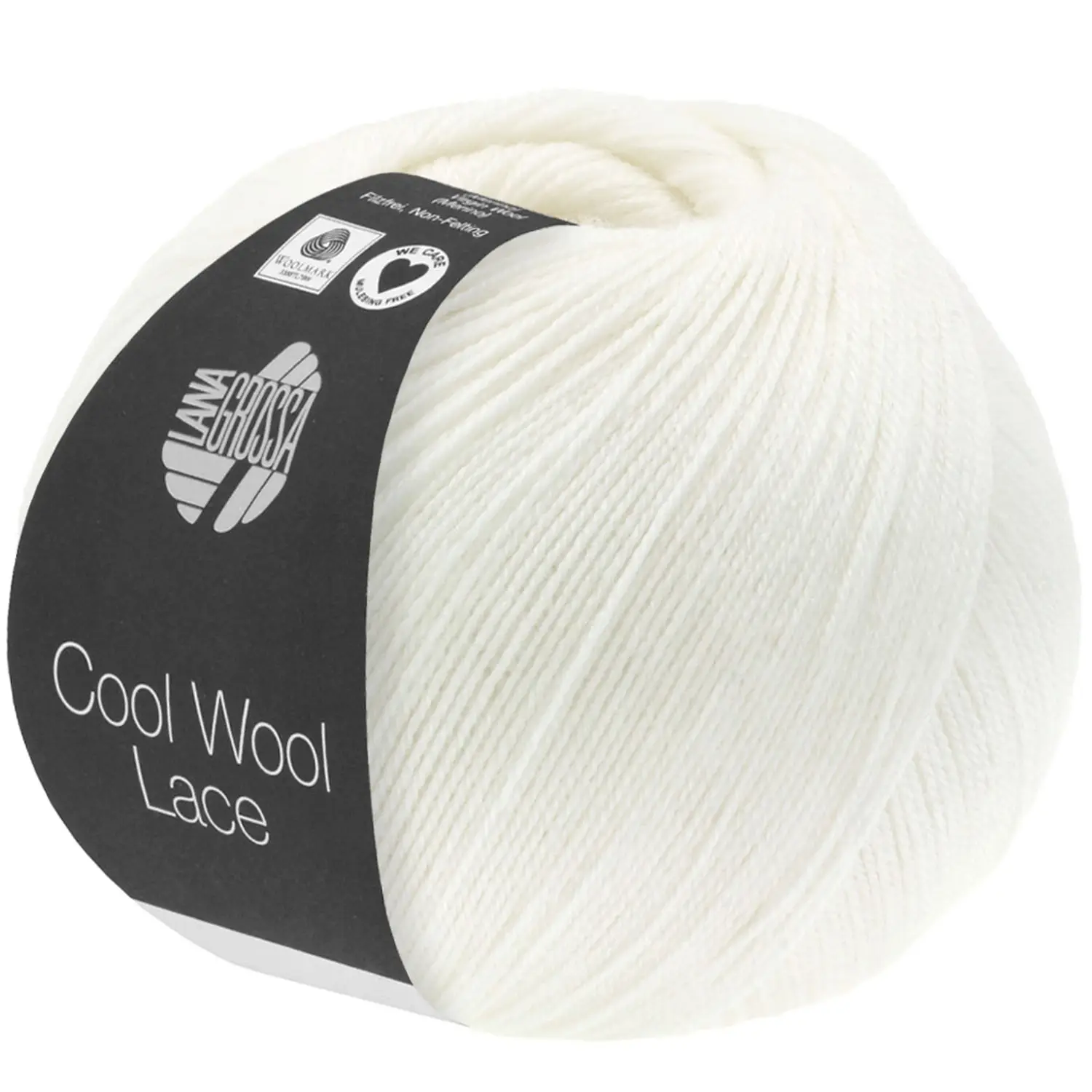 COOL WOOL Lace - 028 weiß - Lana Grossa