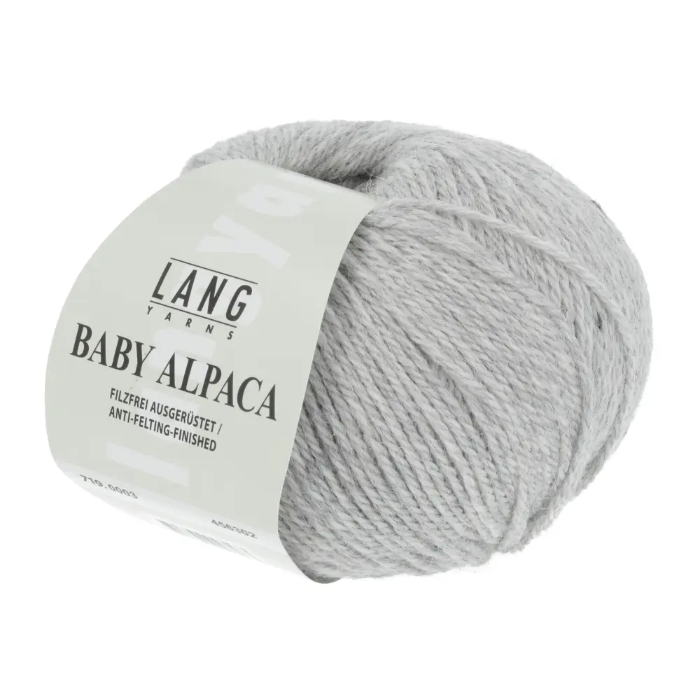 BABY ALPACA - 0003 grey - Lang Yarns
