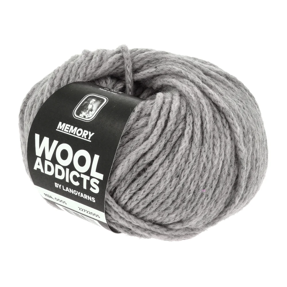 MEMORY - 0005 grau - WOOLADDICTS