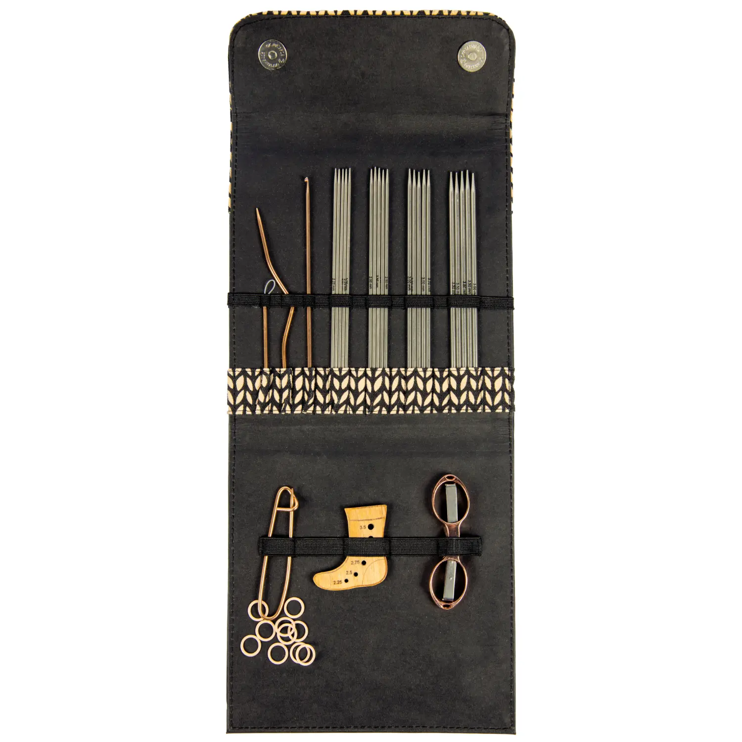 Sock Needle Set Deluxe Stainless Steel (Tanja Steinbach) - Lana Grossa