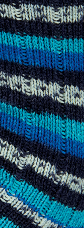 2986 Nacht-/Dunkelblau/Blau/Hellblau
