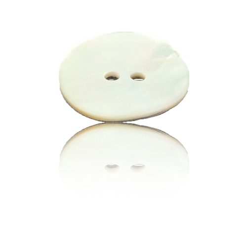 Circular Mother-of-Pearl Button - Union Knopf