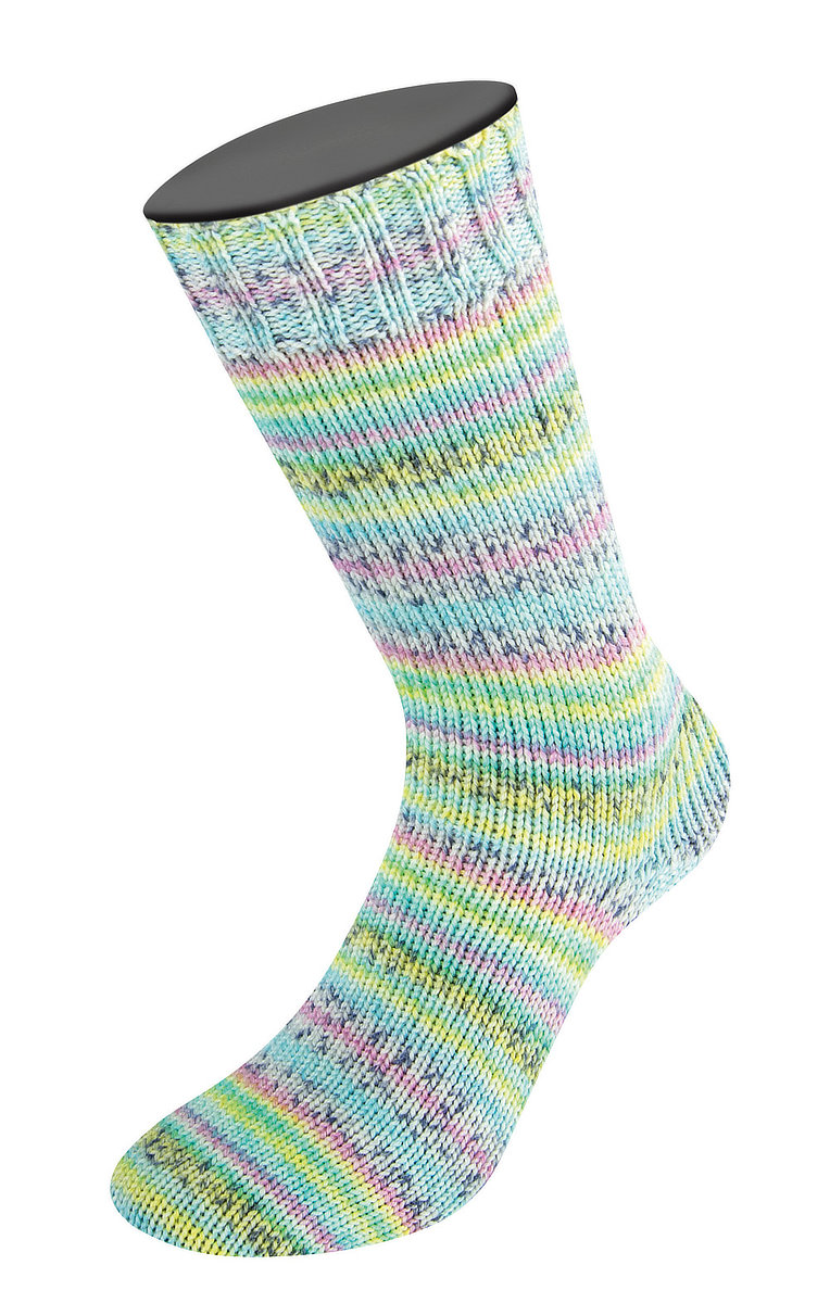4145 Zitrusgelb/Mint/Creme/Dunkelgrau/Hellpink/Frühlingsgrün