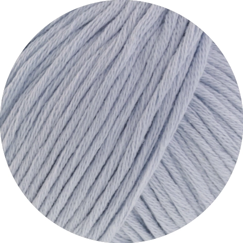Lana Grossa Natural Cotton Gots aus 100% Baumwolle (Bio) in Farbe 012 Hellblau