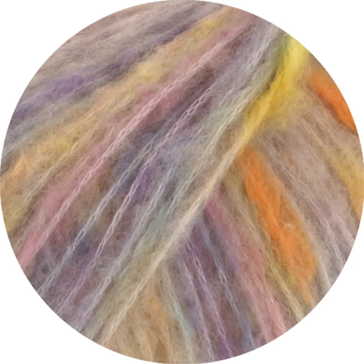007 Hellbeige/Gelb/Orange/Jeansblau/Rosa