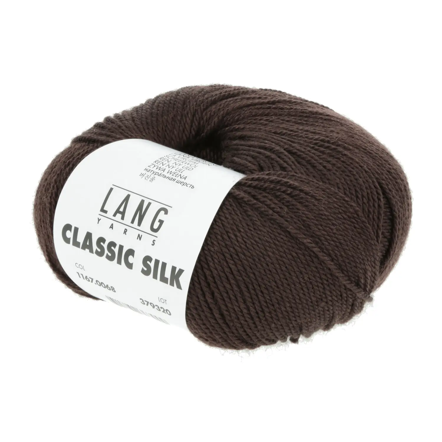 CLASSIC SILK - 0068 Dunkelbraun - Lang Yarns