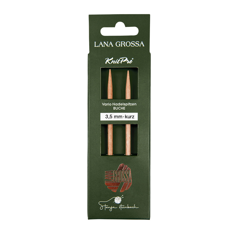 Nadelspitzen Vario Buche kurz (Tanja Steinbach Edition) - 3,5 mm  - Lana Grossa