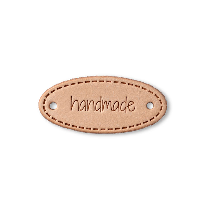 Lederlabel "handmade" - Prym