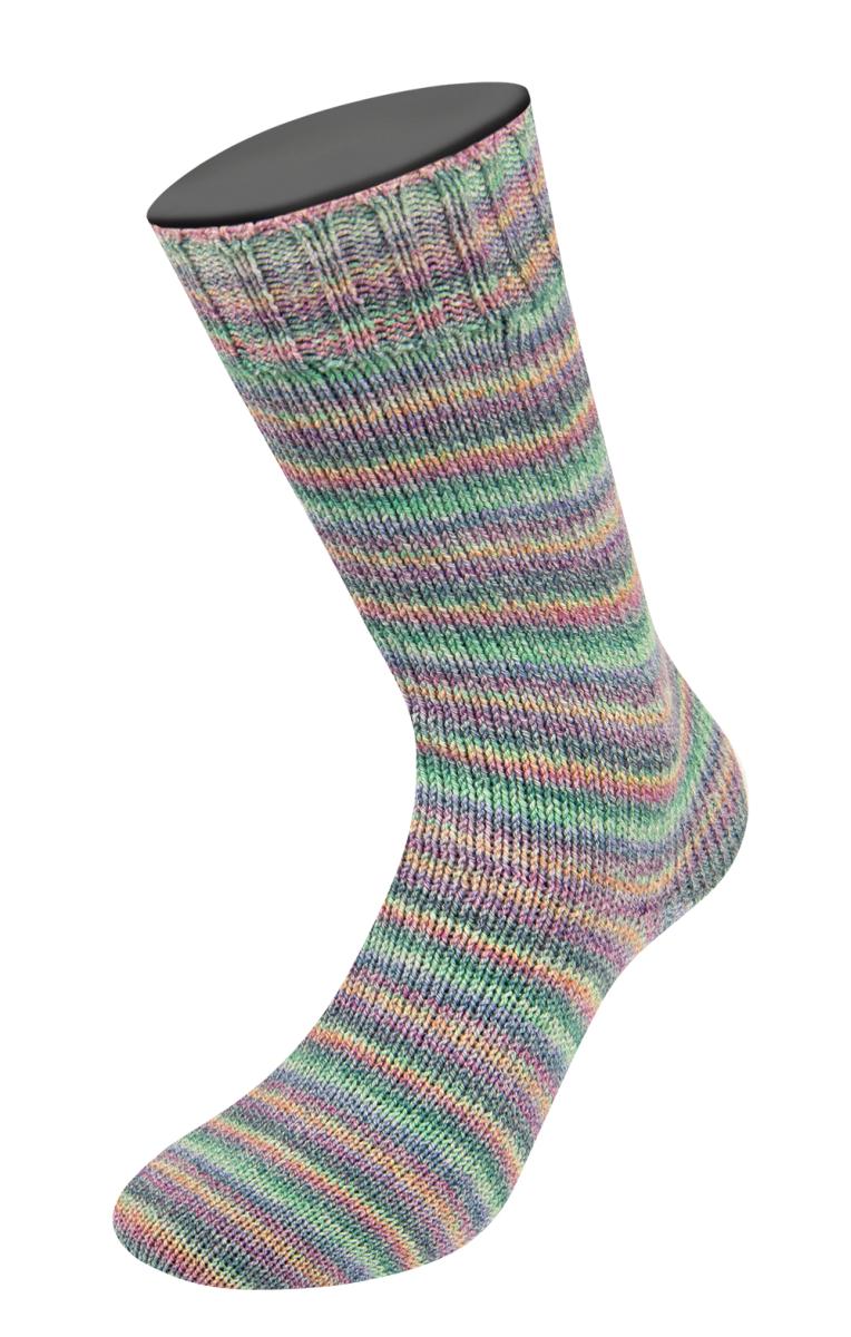 6418 Dunkelgrau/Violett/Honiggelb/Pink/Jade/Hellgrau