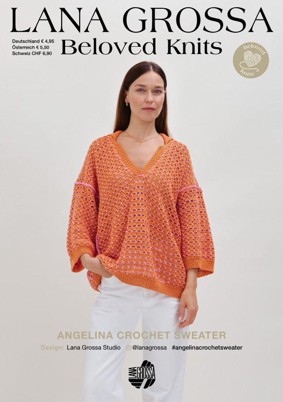 ANGELINA CROCHET SWEATER - BELOVED KNITS NO. 3