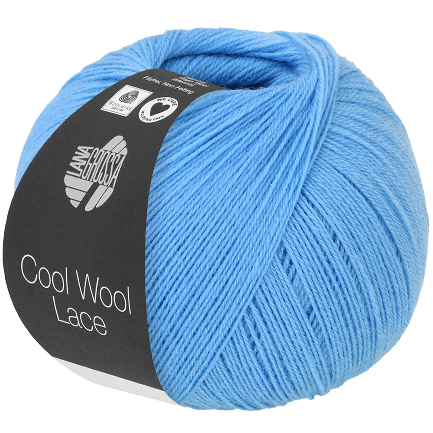 COOL WOOL Lace - 048 azurblau - Lana Grossa