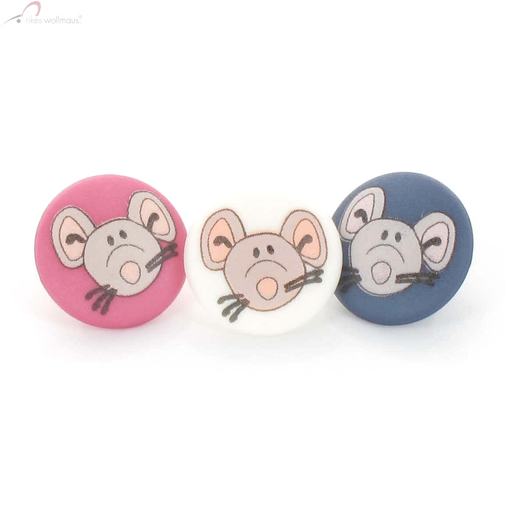 Children's Button "Mouse" 12mm - Union Knopf