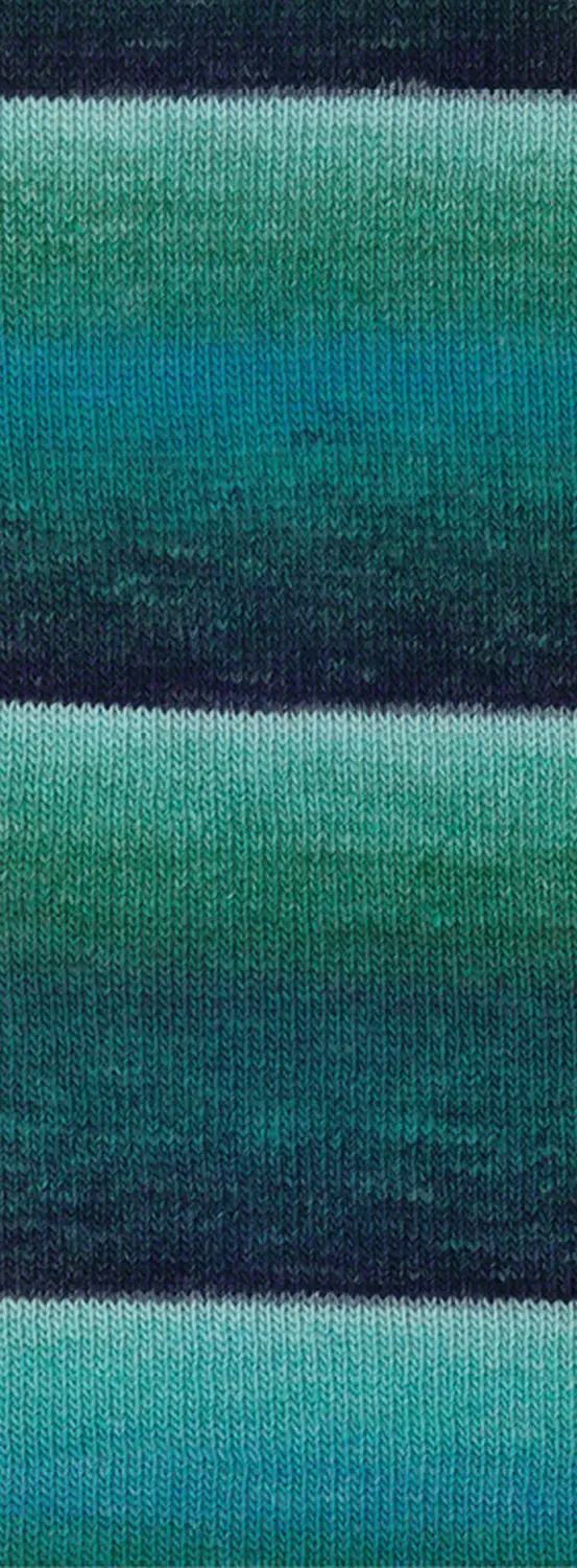 GOMITOLO FUMO -  511 Mint/Turquoise/Sea Green/Light/Dark Petrol  - Lana Grossa GOMITOLO FUMO -  511 Mint/Turquoise/Sea Green/Light/Dark Petrol  - Lana Grossa