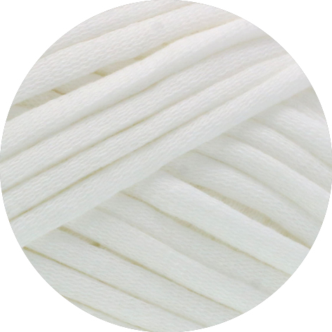 THE TUBE 200g - 001 white - Lana Grossa