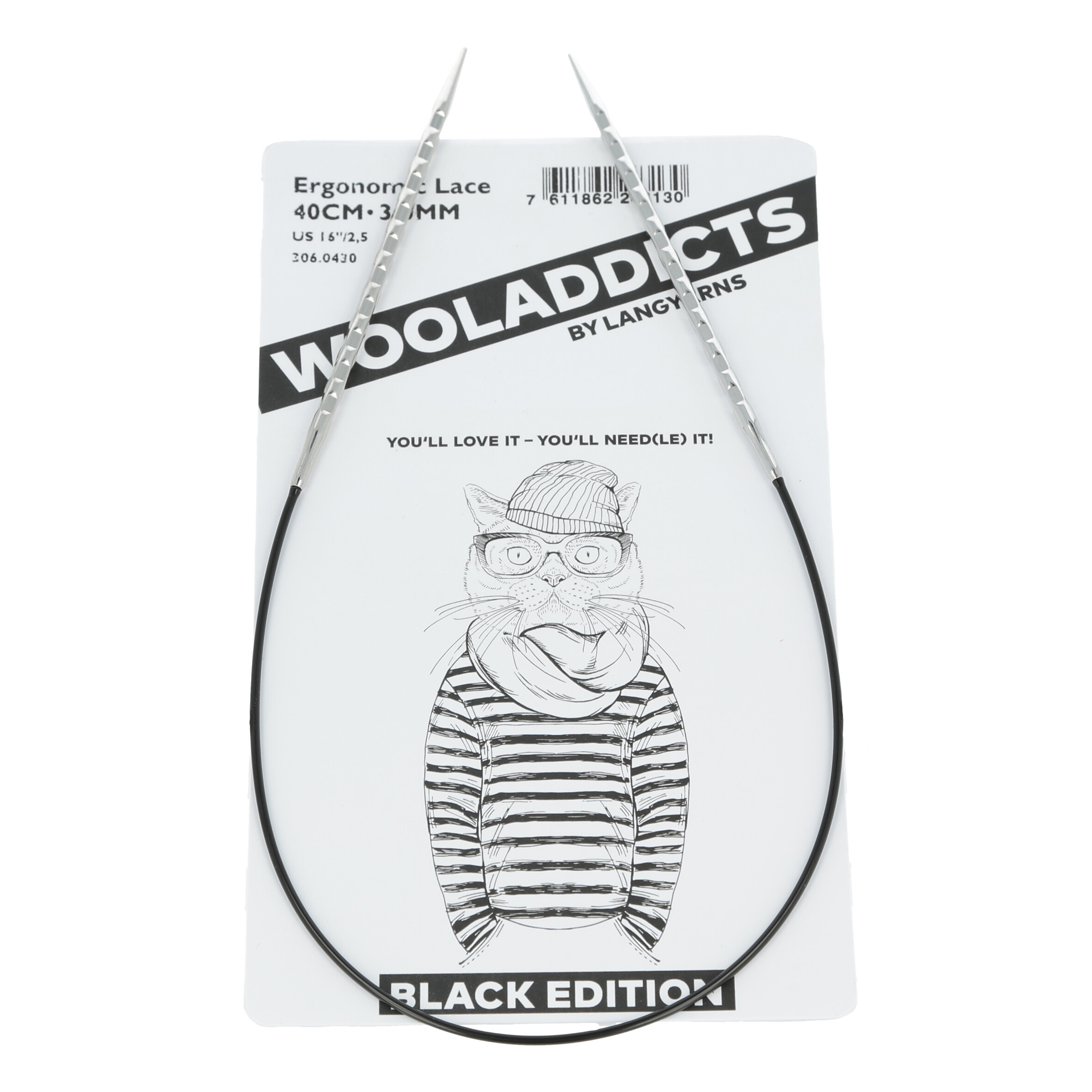 Wooladdicts Feinstricknadel Ergonomic Lace - Addi