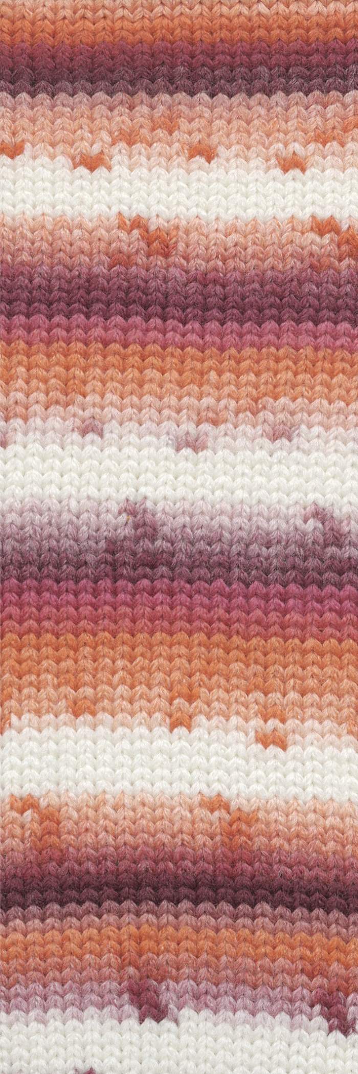 MYSTERY - 0001 white/orange/lilac - WOOLADDICTS