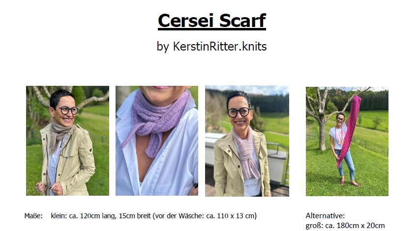 Cersei Scarf - Kerstin Ritter