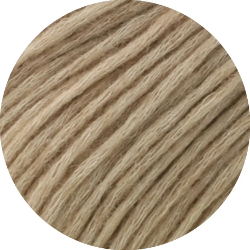 BRIGITTE NO. 2 VINTAGE - 201 Graubeige meliert - Lana Grossa