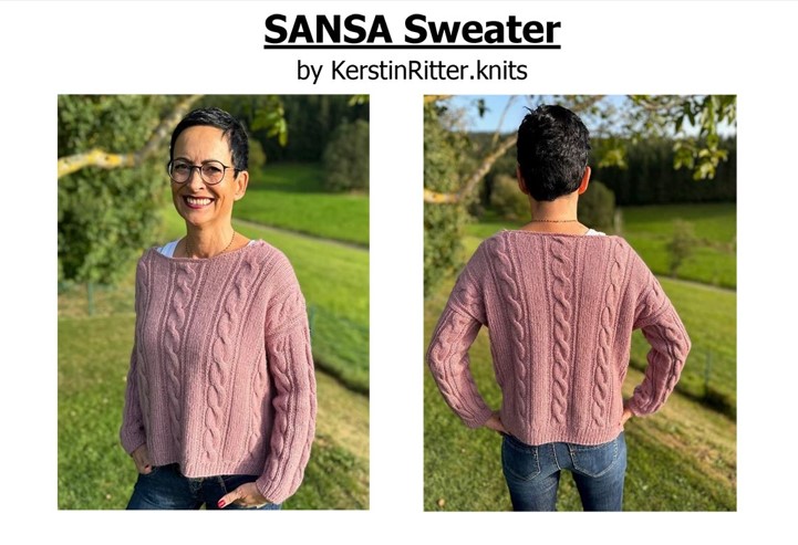 Sansa Sweater - Kerstin Ritter