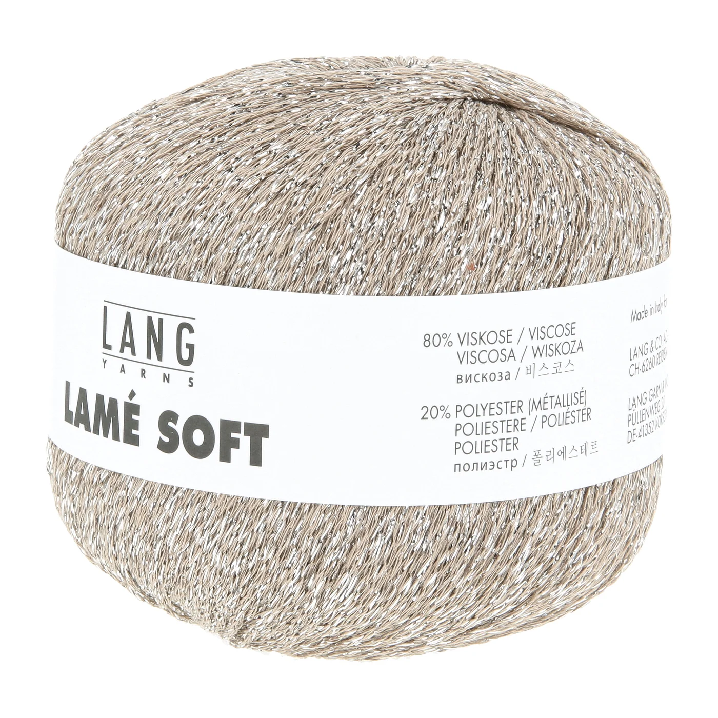 LAMÉ SOFT - 0026 Beige - Lang Yarns